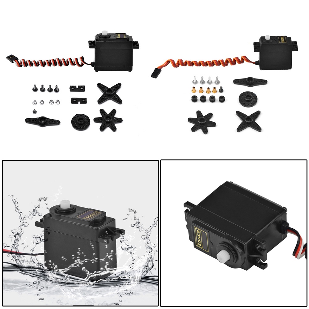 Động Cơ Servo Merssavo S3003 Sg-5010 Tiêu Chuẩn Cho Máy Bay Điều Khiển Từ Xa Futaba