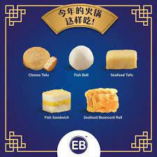 Combo viên thả lẩu hải sản 5 in 1 EB 500g thượng hạng