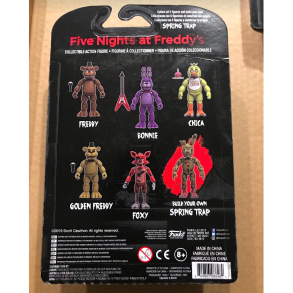 Mô Hình Đồ Chơi Nhân Vật Trong Five Nights At Freddy's