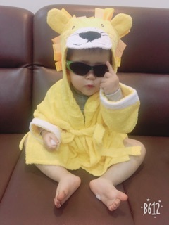 Khăn choàng tắm cho bé