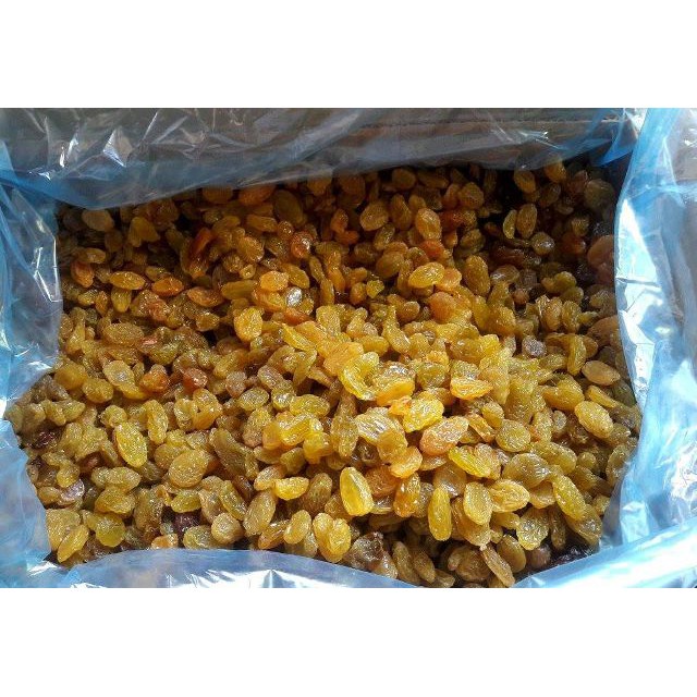 Nho khô vàng Ấn Độ loại 1(không đường) 500G