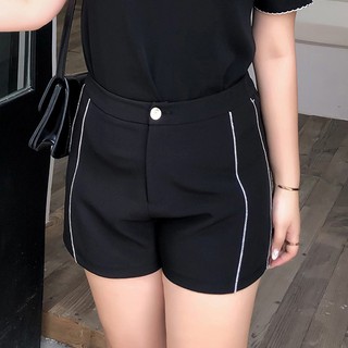 Quần short 2 sọc bên cho người béo mập - qbeo046