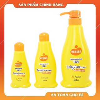 Sữa tắm gội 2 in 1 Wesser 200 ml/ 500ml