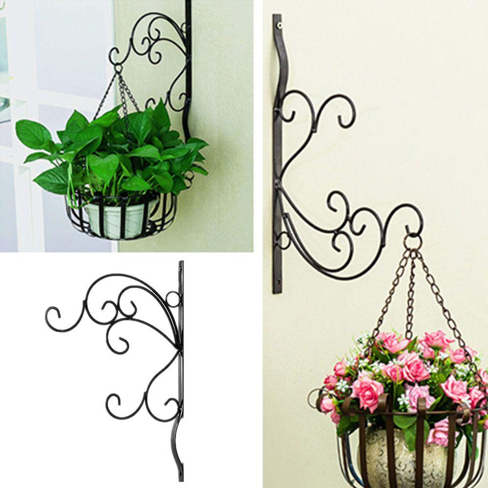 WTTLE Móc Sắt Treo Chậu Cây Trang Trí Xinh Xắn