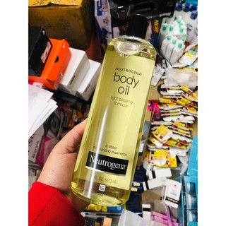 (oil dưỡng body) Neutrogena Body Oil Light Sesame