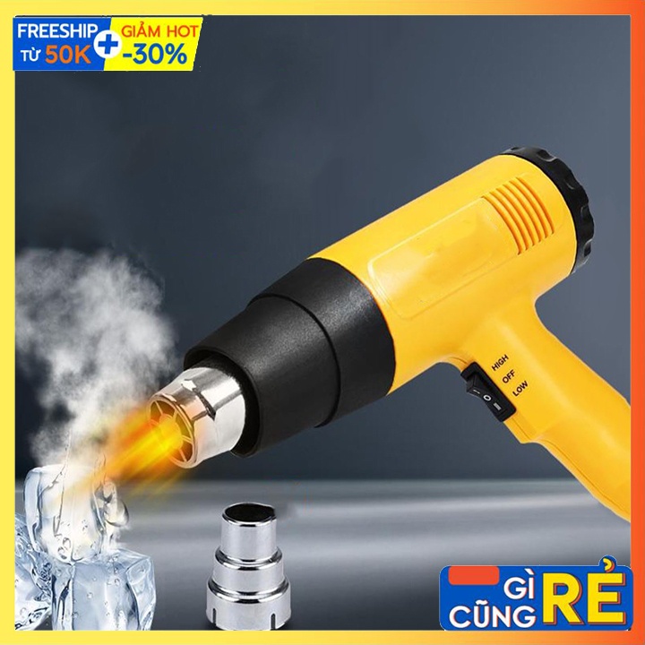 Máy khò nhiệt - thổi khí nóng 1800W để khò màng co