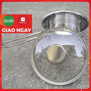 Quánh nấu cháo bột inox 430 Fivestar nắp kính 3 đáy bếp từ