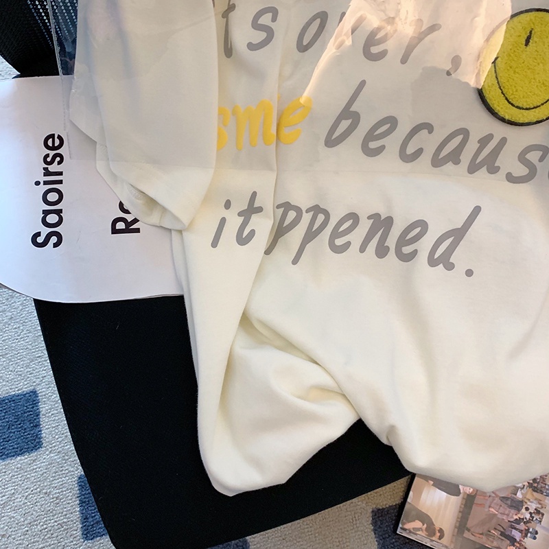 NRVP Áo Thun Tay Ngắn Cổ Tròn Thời Trang Mùa Hè Phong Cách Hàn Quốc 2022