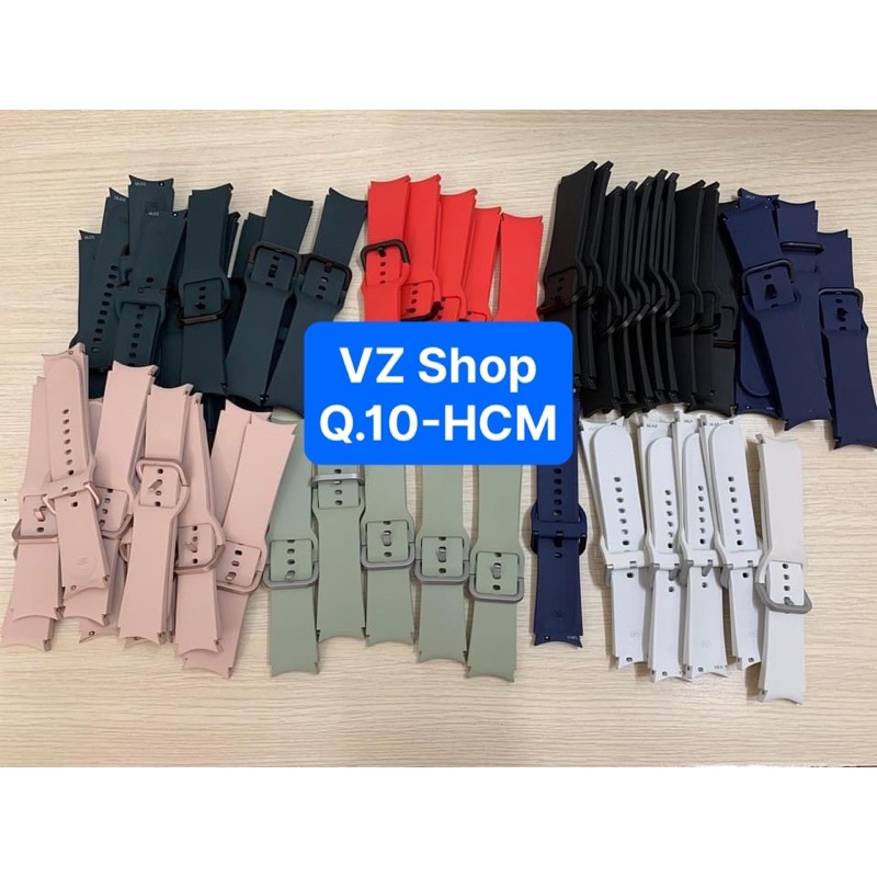 Chính hãng-Dây silicone zin bóc máy size 20mm cho đồng hồ Samsung Galaxy W5 Pro, W5, W4 Classic và W4