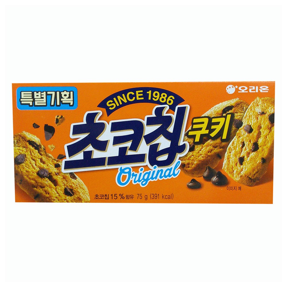 Bánh cookies chocochip Orion Hàn Quốc 104gr
