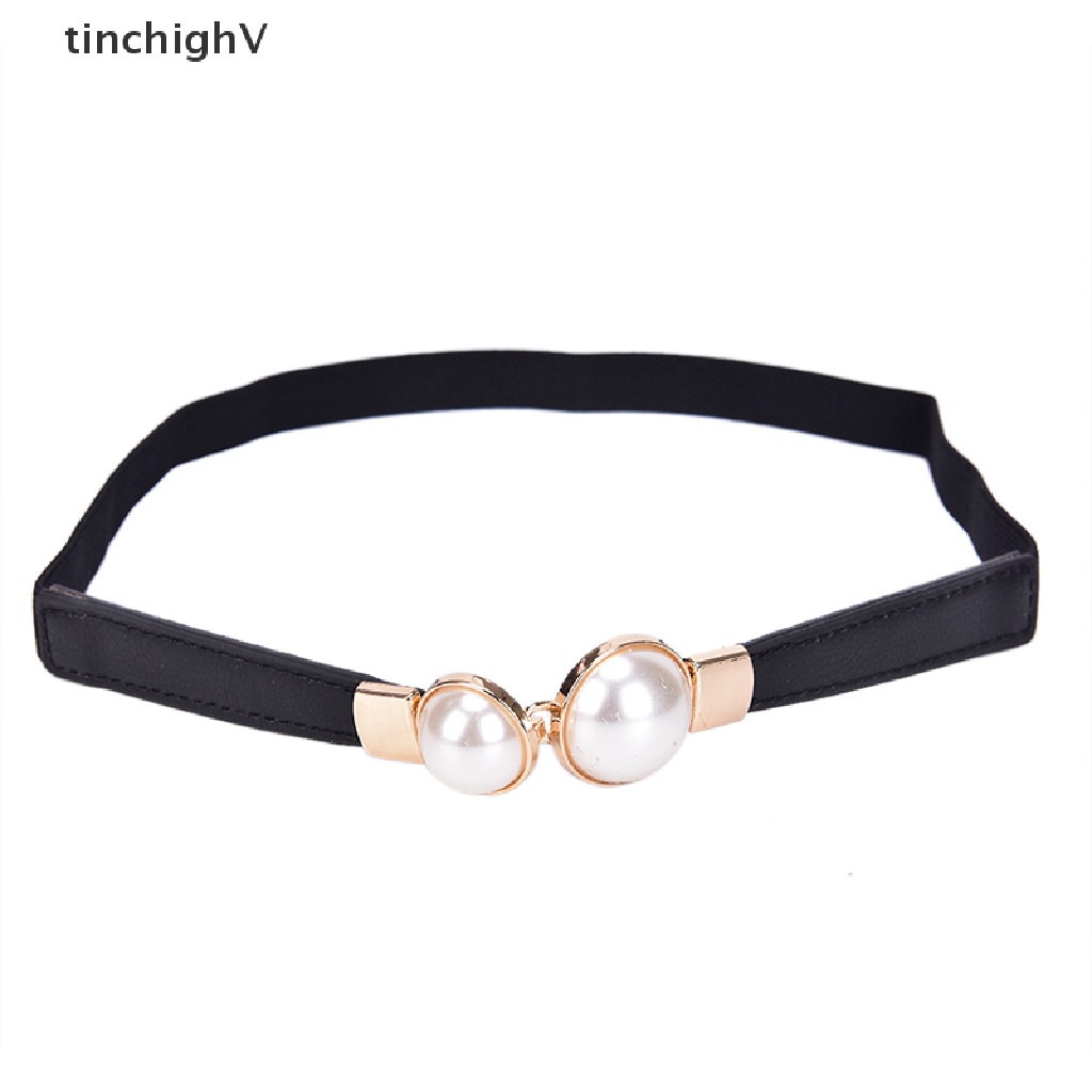 Thắt Lưng Co Giãn Đính Trai Thời Trang Dành Cho Nữ