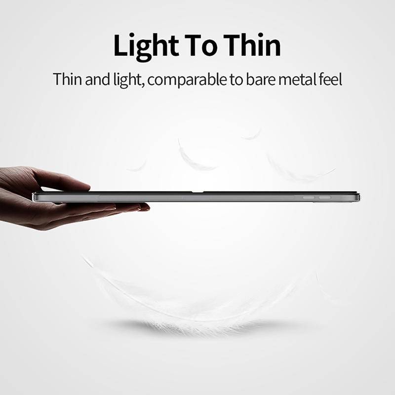 Bao da máy tính bảng DLLENCASE phối trong suốt thích hợp cho iPad Pro 11 2020 2021 12 9 Pro 12.9 2018 Pro A019