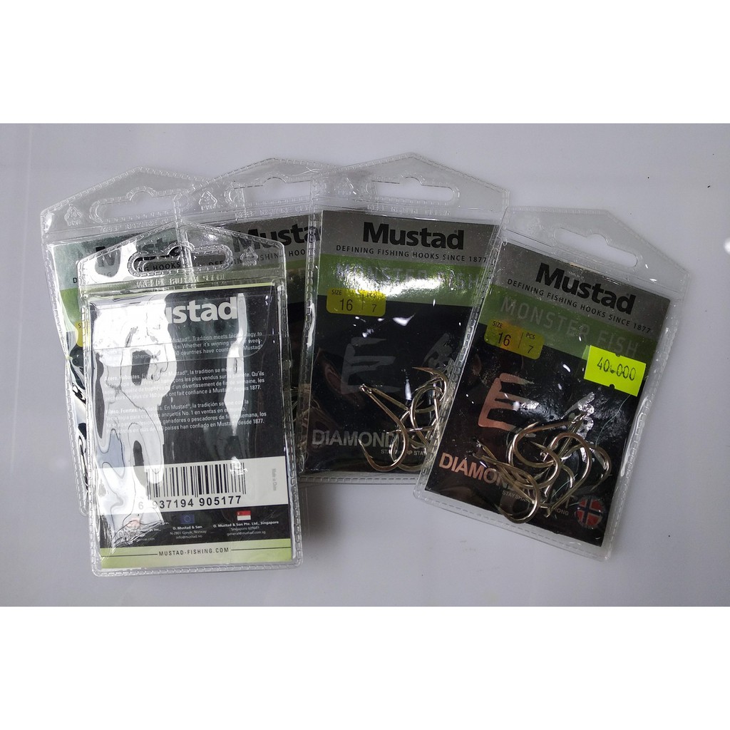 COMBO 03 TÚI LƯỠI CÂU MUSTAD MONSTER FISH