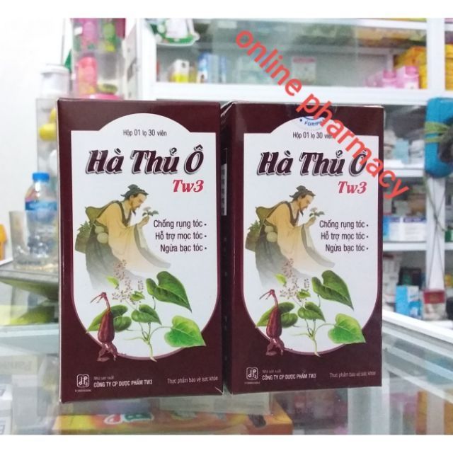 Hà thủ ô Tw3 chống rụng tóc, ngừa bạc tóc, hỗ trợ mọc tóc