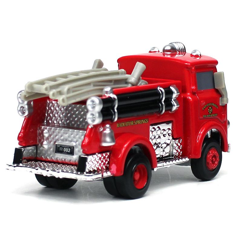 Newest 11cm Disney Cars Red Fire Truck Kids Toy Model Boy Girl Babys Kids Birthday Xmas Gifts Room Decoration