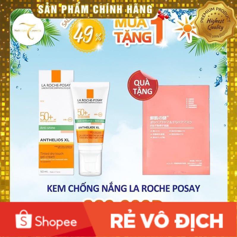 Kem Chống Nắng Dành Cho Da Dầu Mụn La Roche-Posay Anthelios XL Dry Touch Gel-Cream SPF 50+