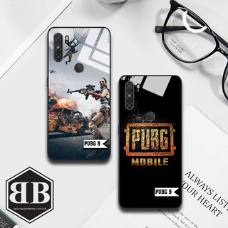 Ốp lưng kính cường lực Vsmart Active 3 hình PUBG siêu ngầu