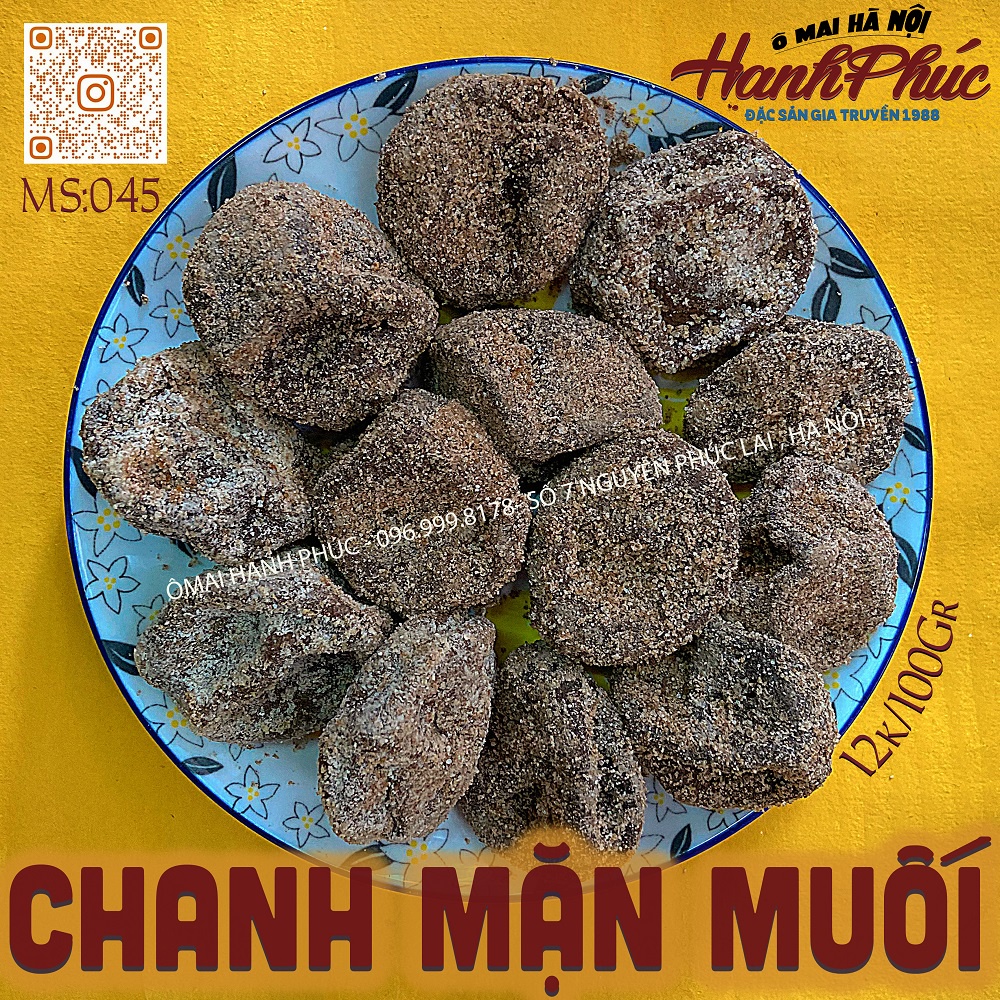 Chanh mặn muối 100gr/ 300gr / 500gr