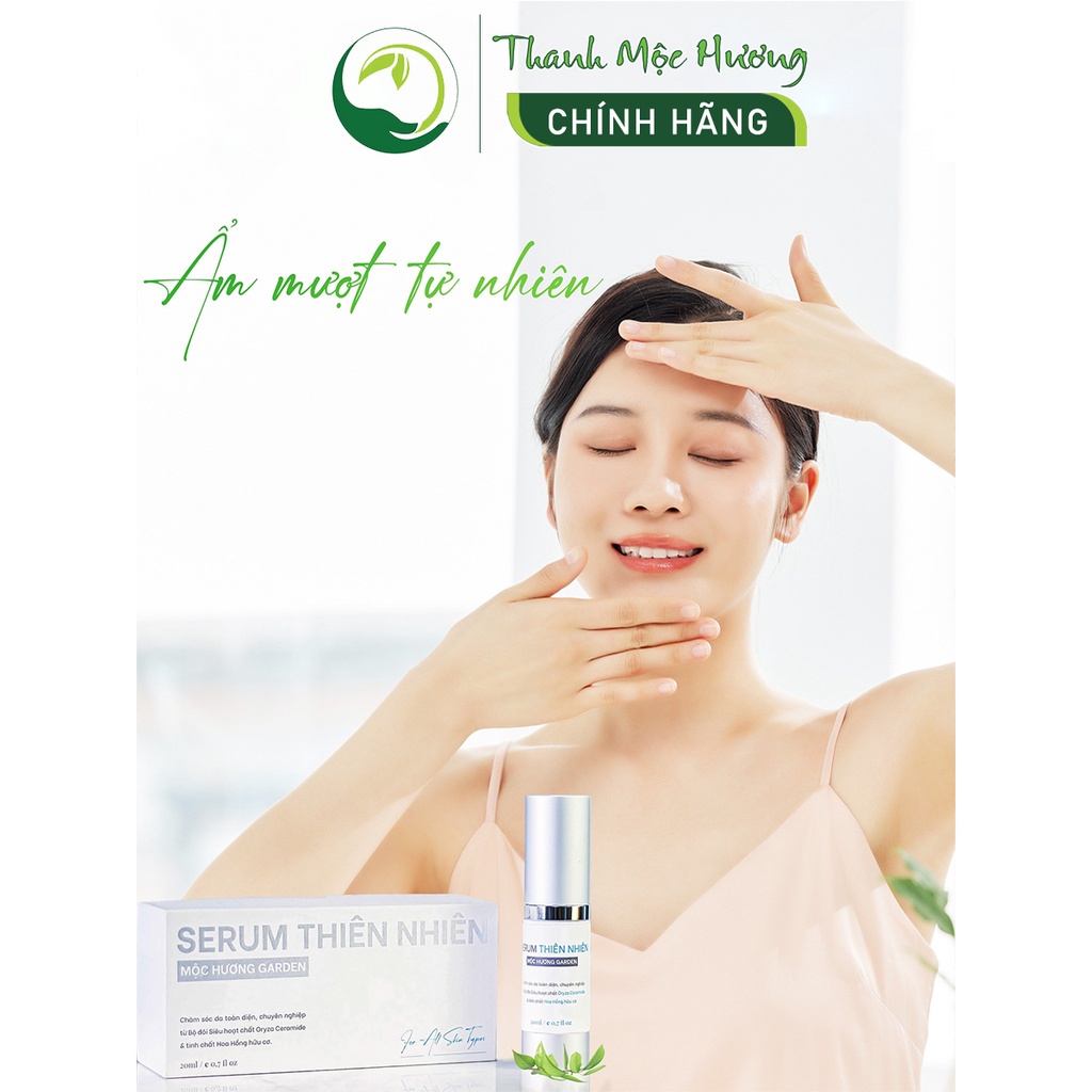 Serum dưỡng da thiên nhiên Mộc Hương Garden Thanh Mộc Hương mờ nám tàn nhang 20ml