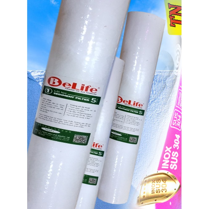 COMBO CỐC LỌC 20 INCH + LÕI LỌC NƯỚC + GIÁ ĐỠ+ 2 ĐẦU NỐI NHANH (AQUALITE) Hàng béo cứng cáp chị áp lực cao