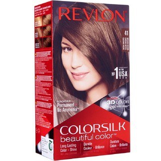 Thuốc nhuộm tóc Revlon số 41 Medium Brown sản xuất tại Mỹ 100% chính hãng, vov cung cấp và bảo trợ.