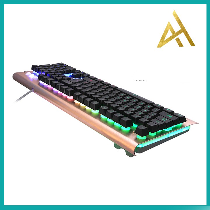 Bàn Phím Máy Vi Tính Laptop Chơi Game COOLERPLUS CPK-X8 Đèn LED 7 Màu - Bàn phím Cơ Keyboard Gaming Có Dây