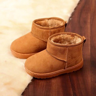 Boot da lộn lót lông cho bé