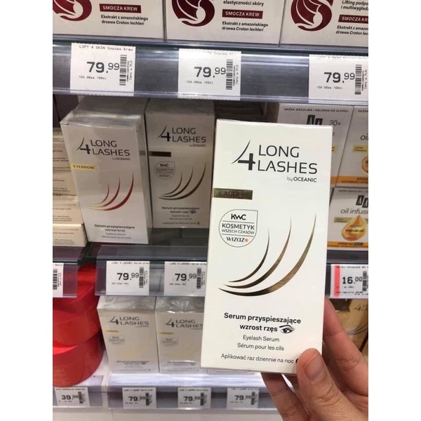 Dưỡng Dài Mi 4 LONG LASHES - Đẹp Tự Nhiên Không Kích Ứng Mi