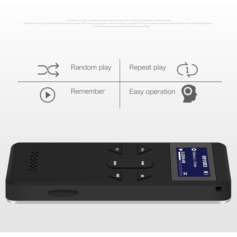 Máy Nghe Nhạc Mp3 8g Kèm Tai Nghe | BigBuy360 - bigbuy360.vn