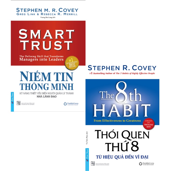Sách - Combo Niềm Tin Thông Minh + Thói Quen Thứ 8 (Bộ 2 Cuốn)