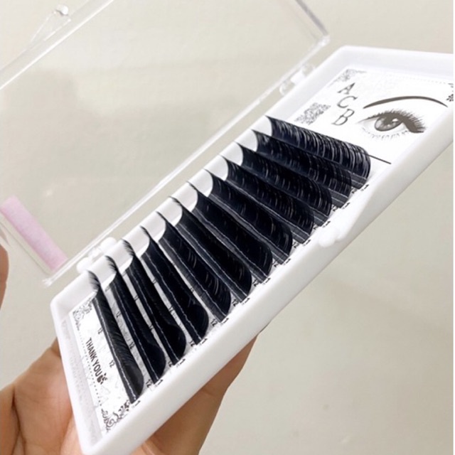 Mi khay Acb, mi sợi nối mi Acb khay 12line độ dày 0.07mm