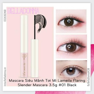 [Nội Địa Trung] Mascara Siêu Mảnh Tơi Mi Lameila Flaring Slender Mascara 3.5g #01 Black