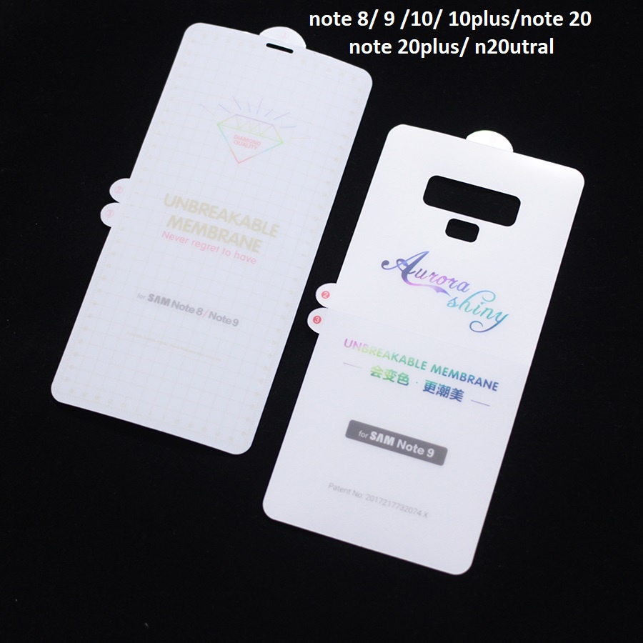 miếng dán ppf samsung note 8 9 note 10 note 10plus note 20 note 20plus note 20ultra