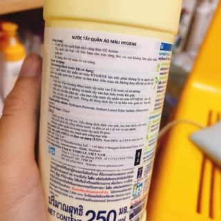 TẨY QUẦN ÁO THÁI LAN
