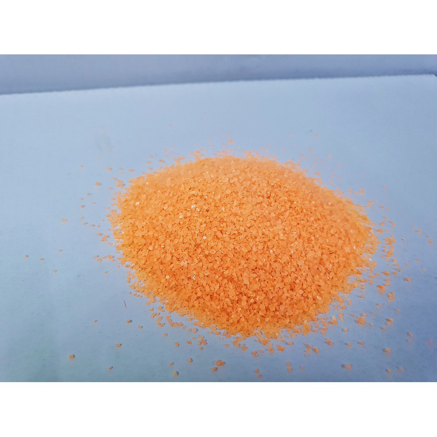 1KG CÁT THẠCH ANH CAM TRANG TRÍ HỒ CÁ NON BỘ