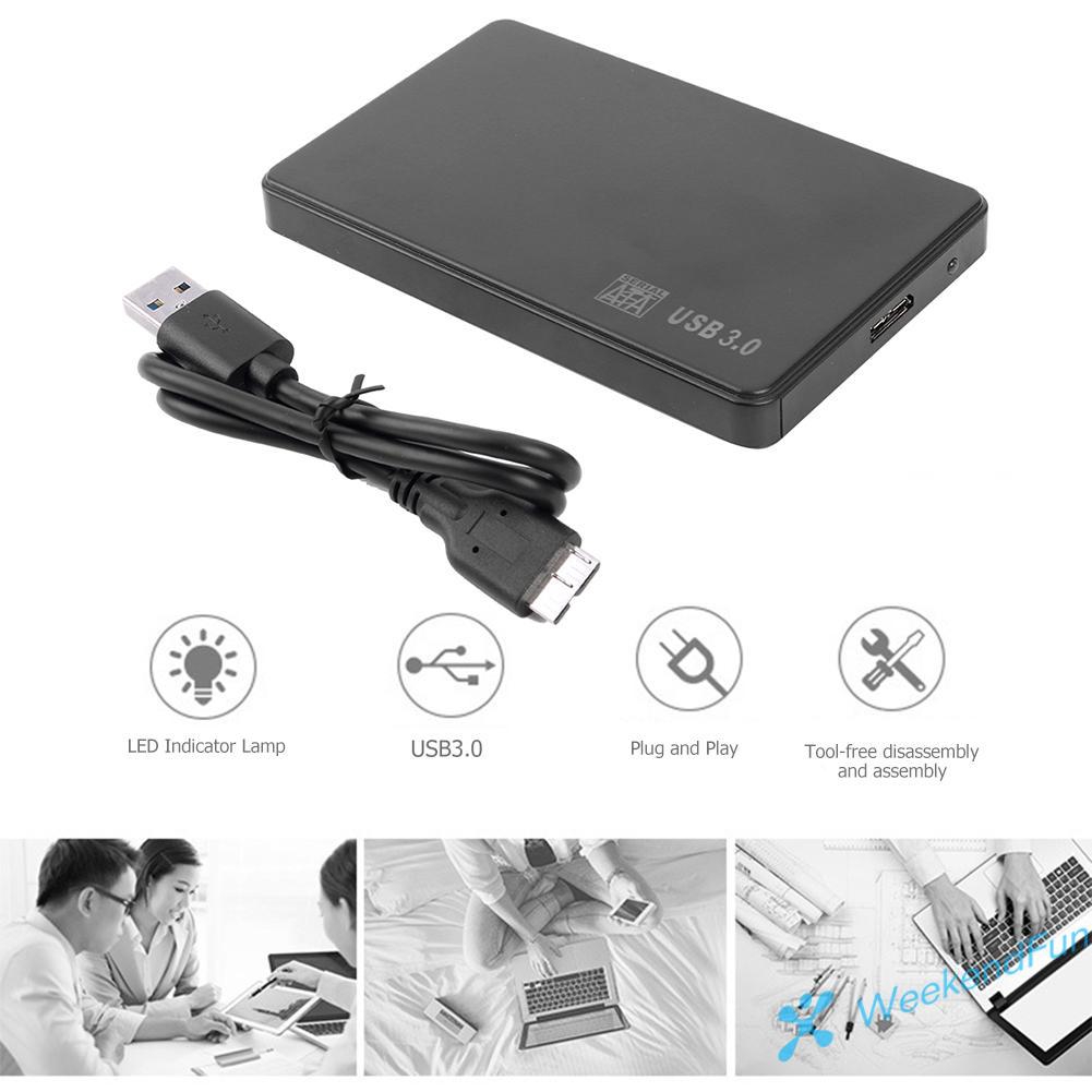 Ổ Cứng Ngoài 2.5 Inch Sata Usb 3.0 Hdd 5gbps