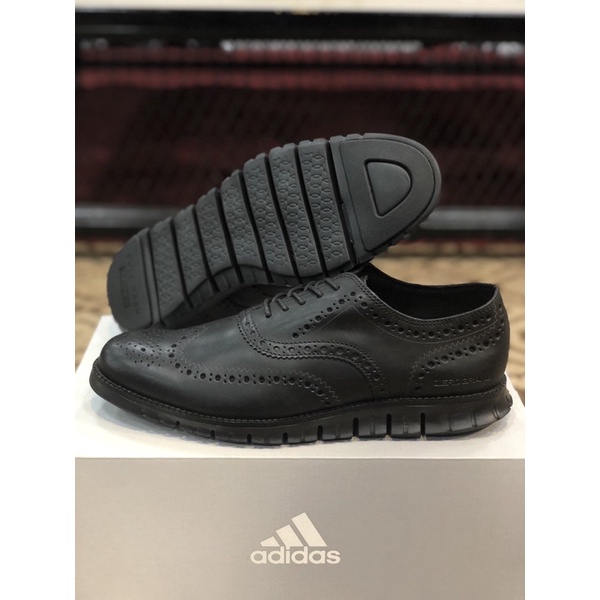 Giày tây da nam cao cấp, giày công sở nam Cole Haan chính hãng - Màu đen, Size 41