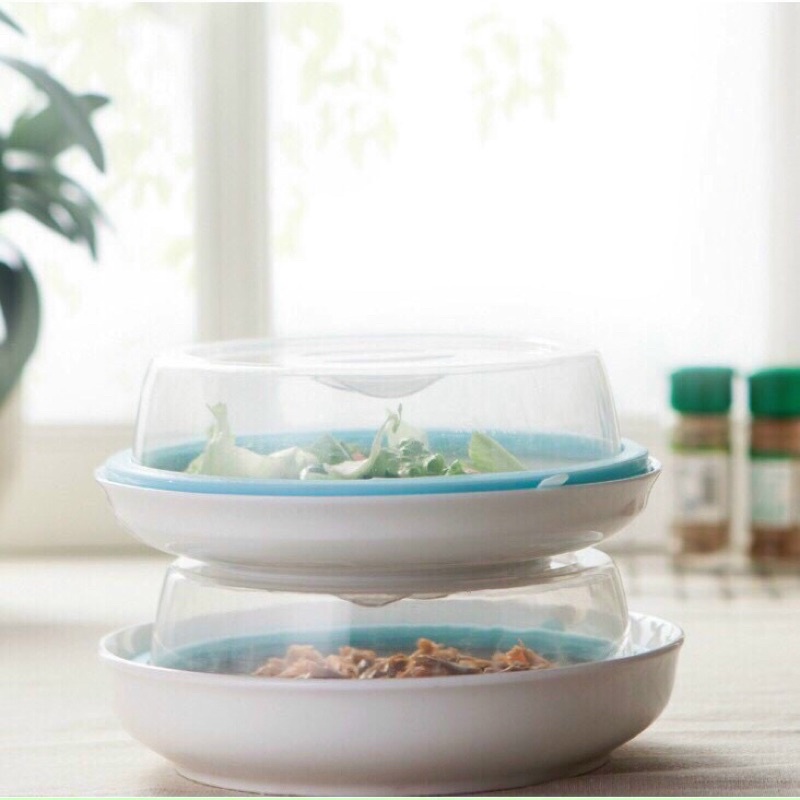 combo 3 nắp nhựa đậy thực phẩm chịu nhiệt siêu hít có thể sử dụng cho lò vi sóng