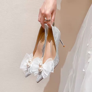 Giày cao gót nữ mũi nhọn thời trang hàn quốc