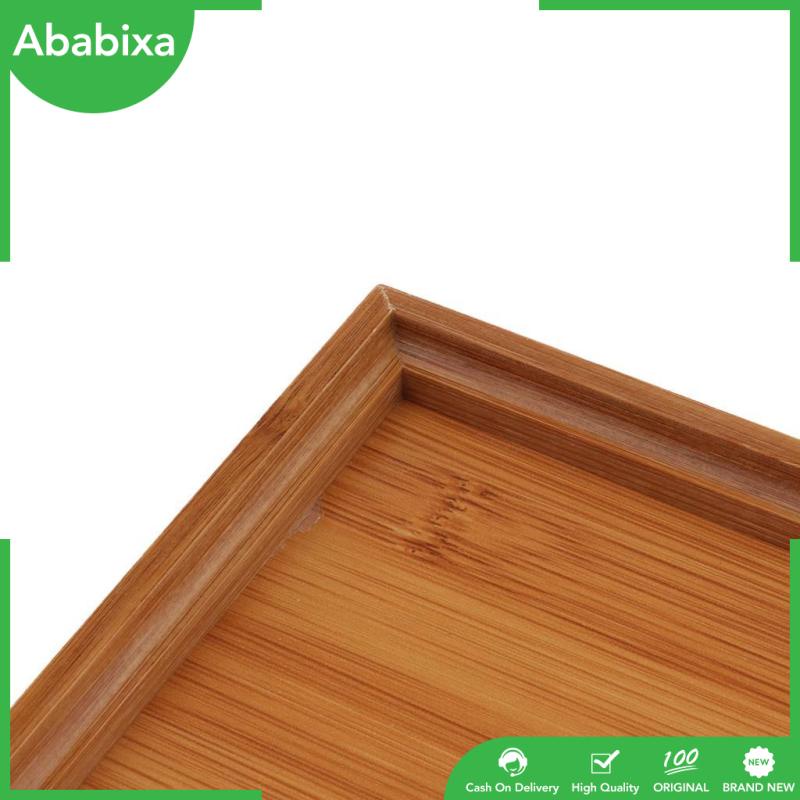 [Ababixa] Khay Phục Vụ Thức Ăn Bằng Gỗ Nhiều Kích Cỡ Phong Cách Vintage Cho Nhà Bếp