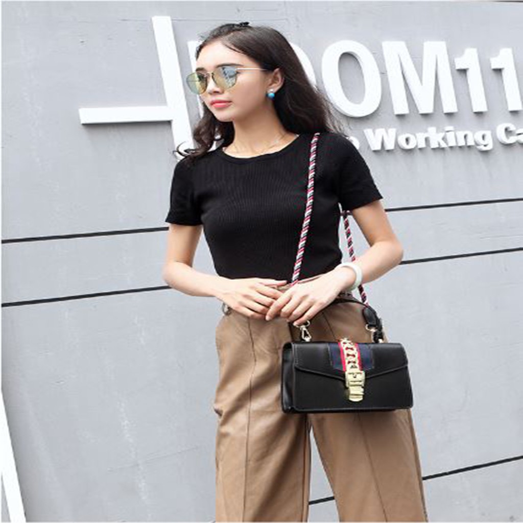 Túi xách nữ khoá xích thời trang cao cấp giá tốt