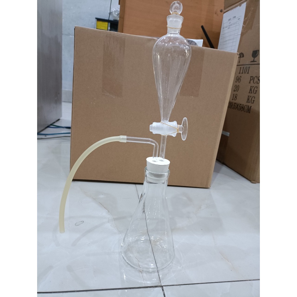 Bộ dụng cụ điều chế chất khí từ chất rắn & chất lỏng