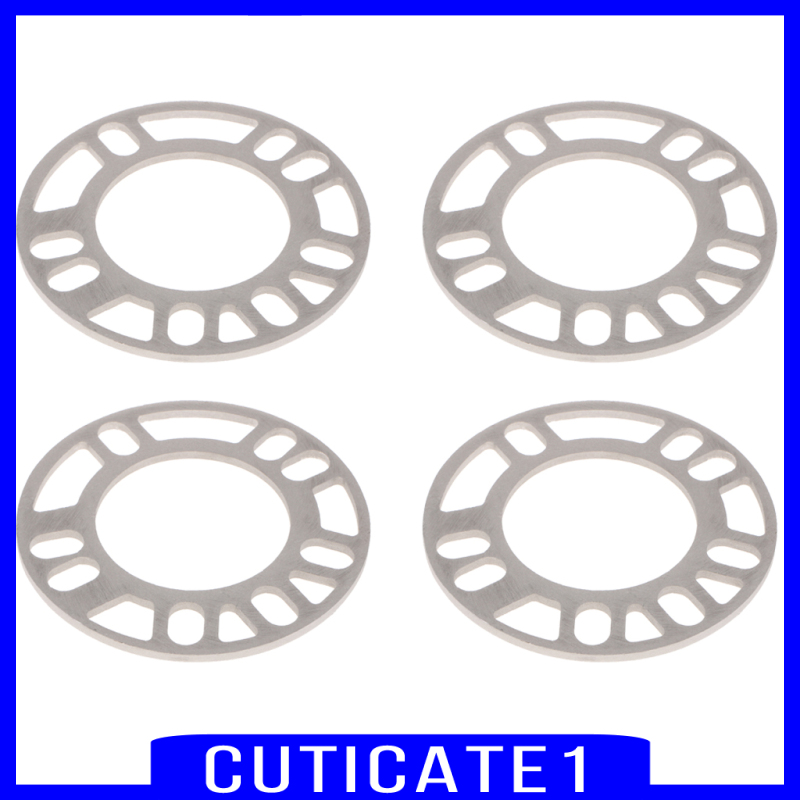 Set 4 Vòng Đệm Hợp Kim Nhôm 5mm Thông Dụng Cho Bánh Xe Hơi Cuticate1
