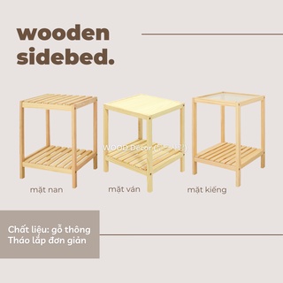 Kệ gỗ đầu giường - tab đầu giường