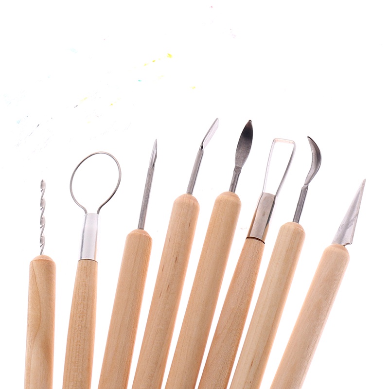 Bộ 30 Dụng Cụ Chạm Khắc Gốm Sứ Với Đất Sét By