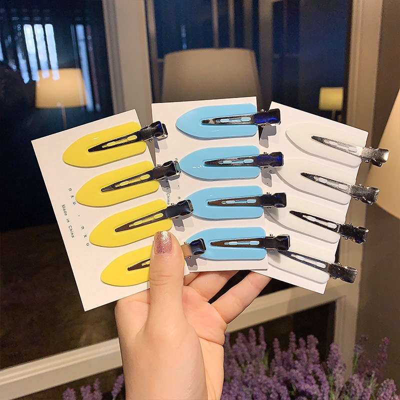 Bộ 4 kẹp tóc phong cách Nhật Bản đơn giản trẻ trung