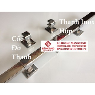 Giá Đỡ Thanh Treo 12 Chiếc Cốc Inox Lắp Đặt Dàn Treo Quần Áo