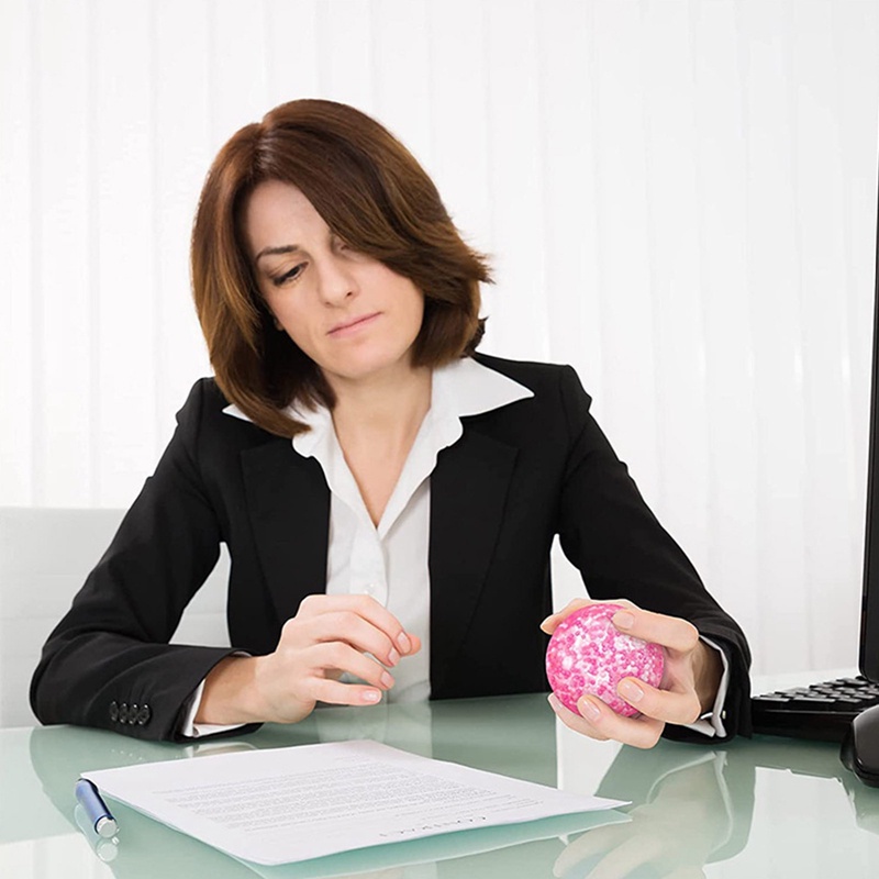 Đồ Chơi Quả Bóng Trong Suốt Nhiều Màu Giúp Giảm Căng Thẳng