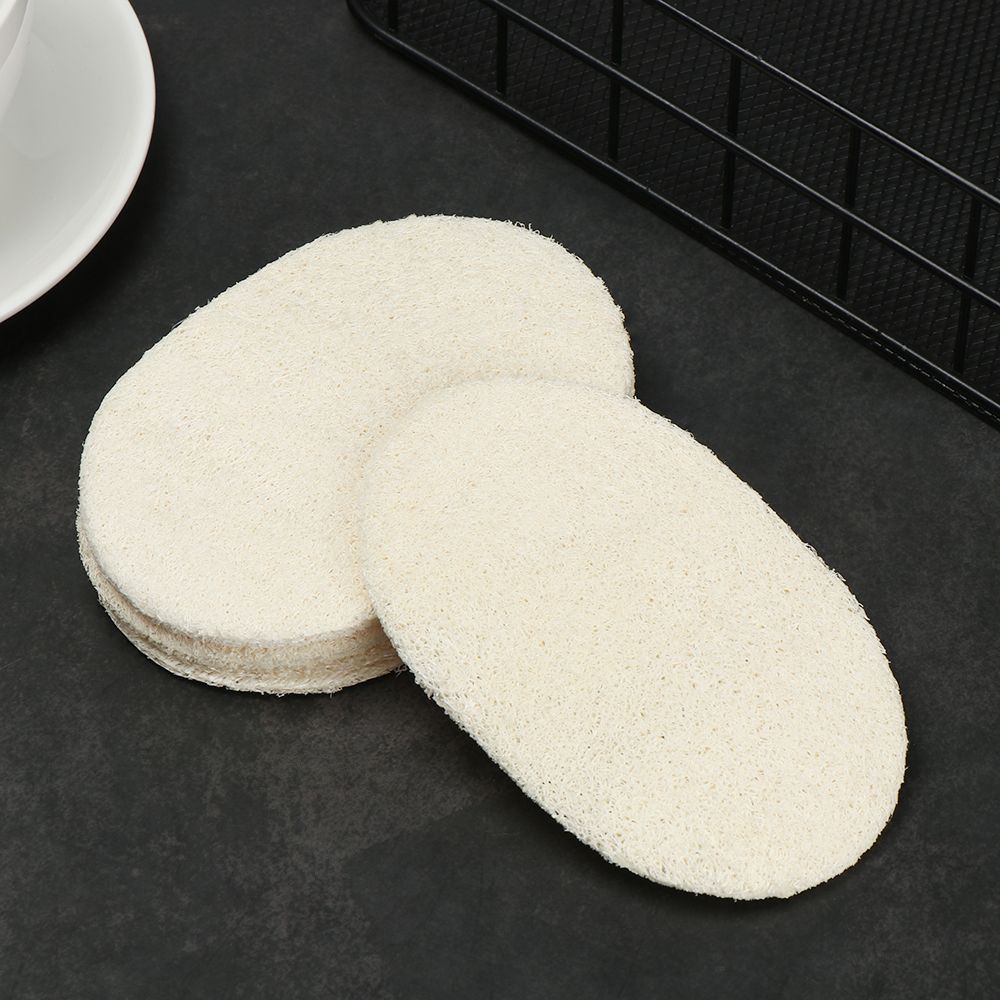 Set 1/5 Miếng Bọt Biển Rửa Chén Hai Mặt Chống Dính Dầu Có Thể Tái Sử Dụng