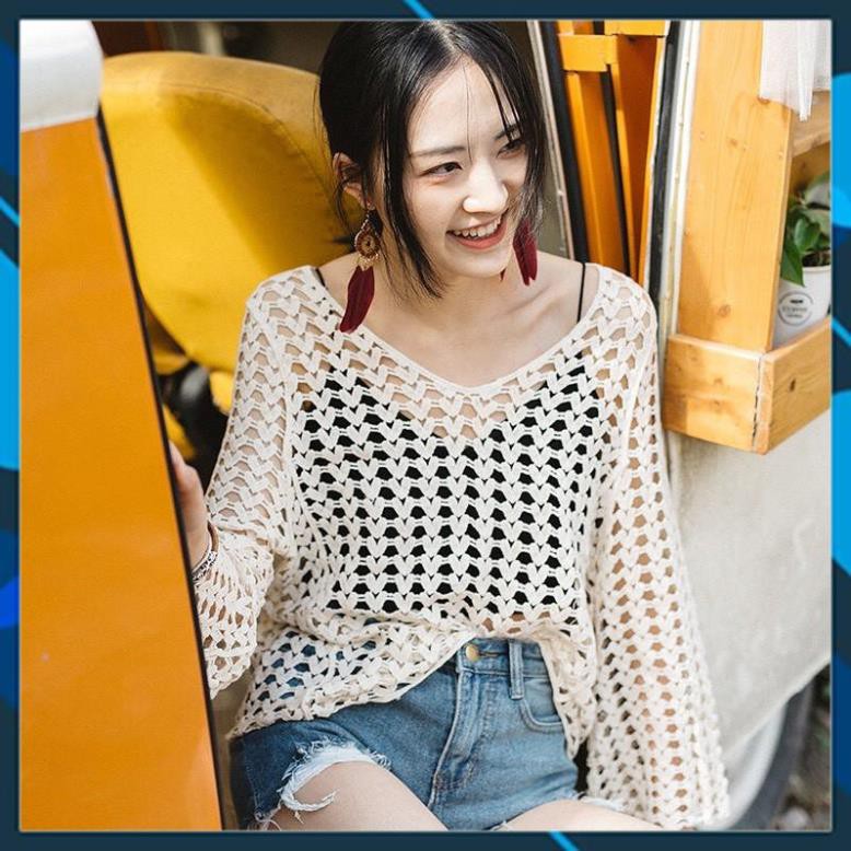 [Sẵn Hàng Giao Ngay] [ ♥️FREE SHIP♥️ ] ÁO LƯỚI TIM ĐI BIỂN HÀNG QUẢNG CHÂU